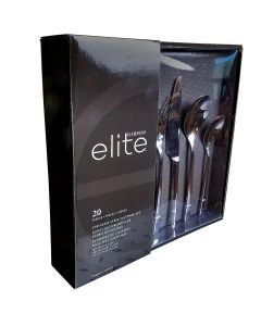 Gibson Elite Sparland 20 Piece Stainless Steel Flatware Set